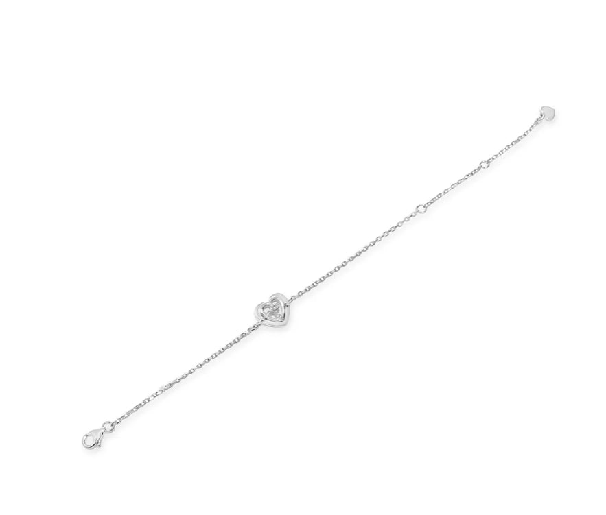 Girls Silver Bracelet HCB302