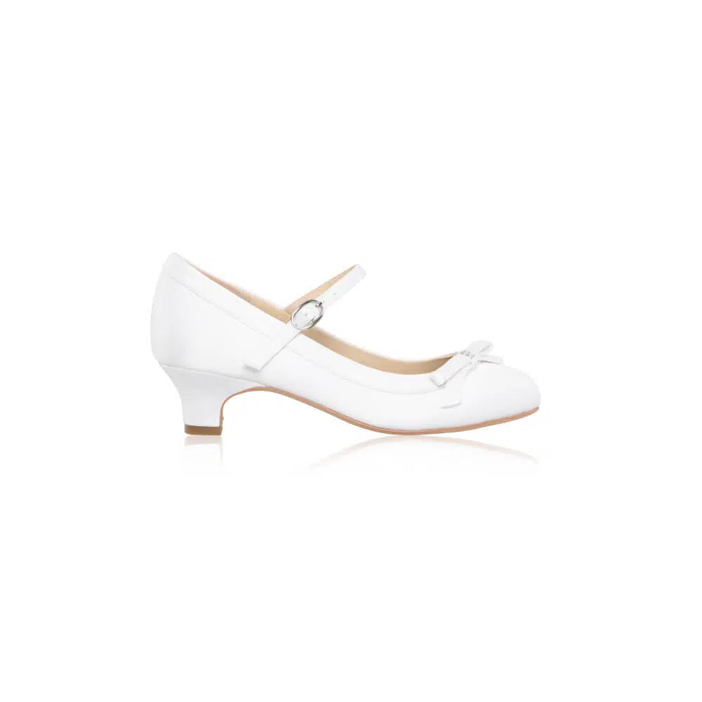 Beth White Communion Shoe
