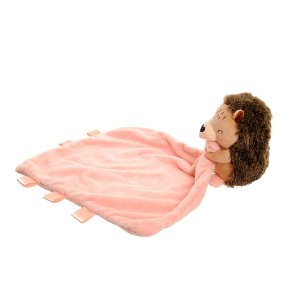 Ziggle Baby Pink Hedgehog Comforter