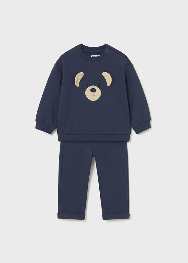 Mayoral Baby Bear Navy Tracksuit