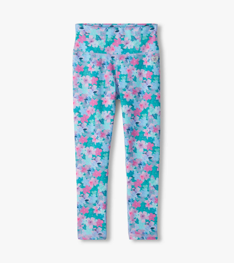 Hatley Girls Enchanted Floral Activewear Leggings
