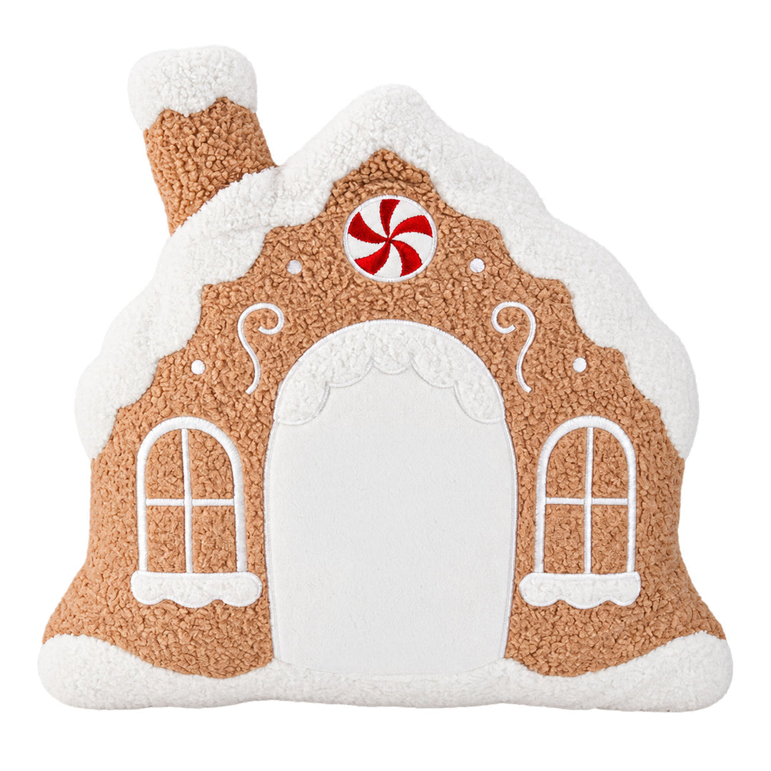 Personalised Gingerbread House Cushion