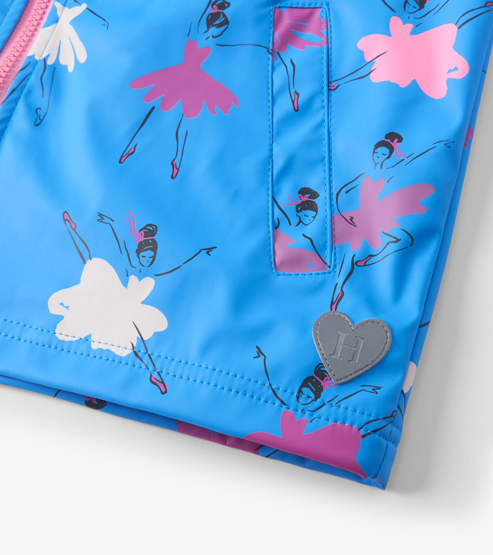 Hatley Girls Ballerina Colour Changing Coat