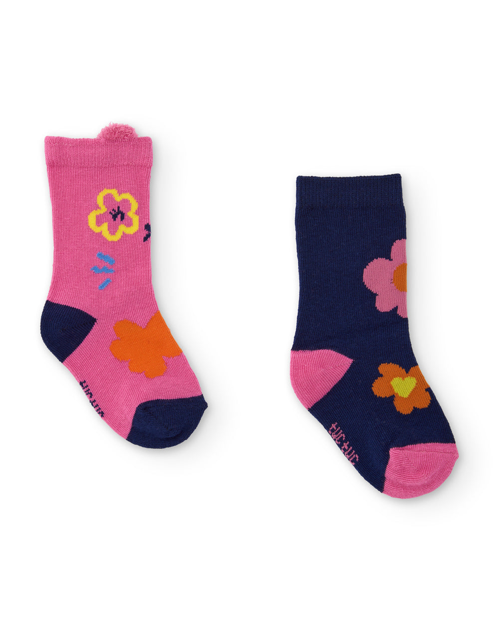 Tuc Tuc Girls Floral Sock 2 Pack