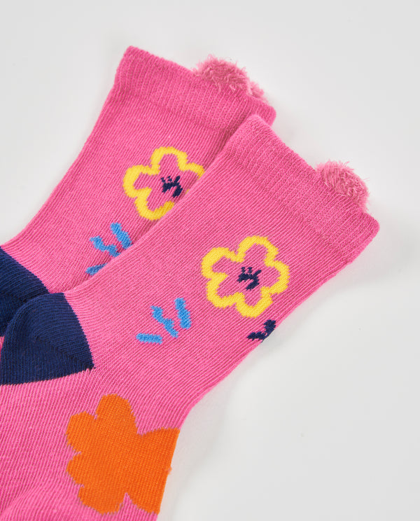 Tuc Tuc Girls Floral Sock 2 Pack