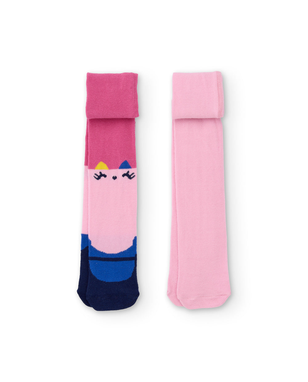 Tuc Tuc Girls Tights With Kitten Detail