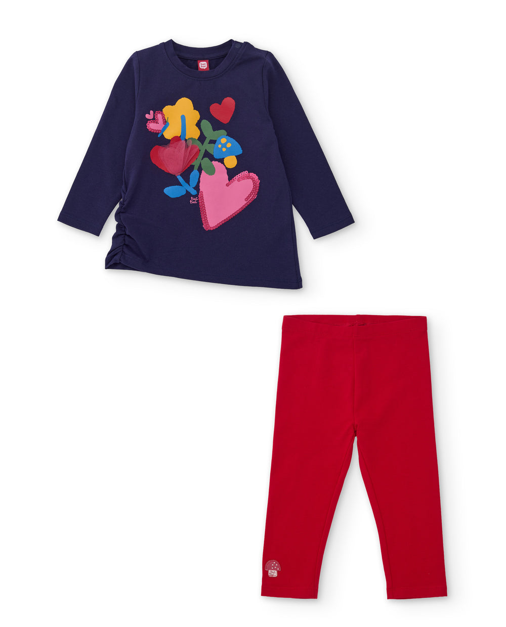 Tuc Tuc Girls Floral T-Shirt And Legging Set