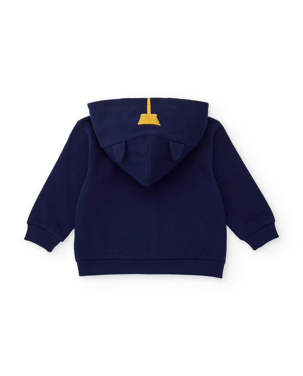 Tuc Tuc Boys Set With Hooded Sweatshirt Featuring Ears And Trousers