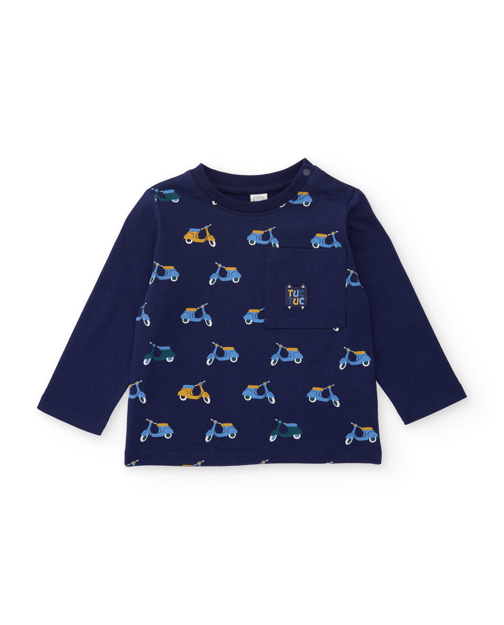 Tuc Tuc Boys Knit Long Sleeved T-Shirt With Print.