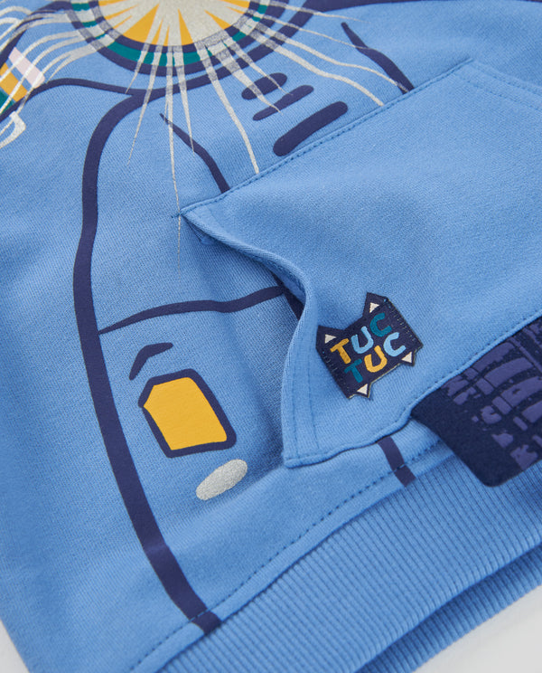 Tuc Tuc Boys Sweatshirt With Vespa Design