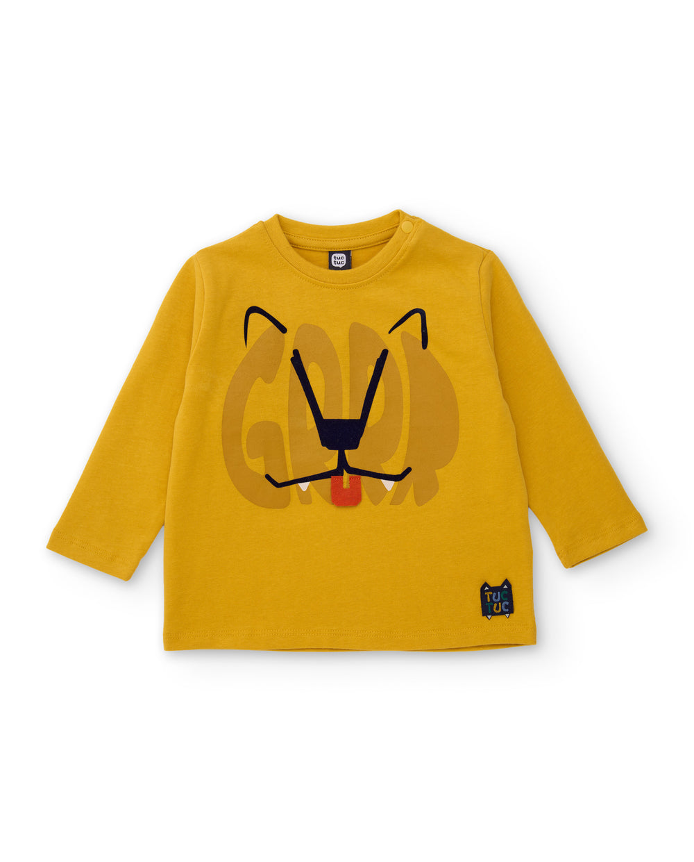 Tuc Tuc Boys Long Sleeved T-Shirt With Tiger Print