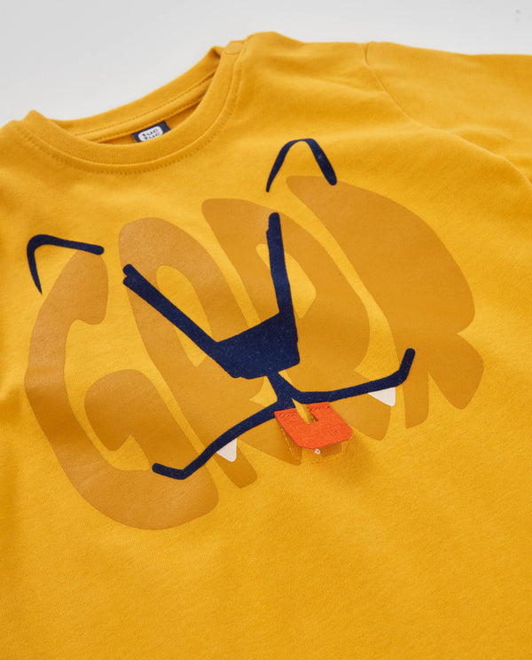 Tuc Tuc Boys Long Sleeved T-Shirt With Tiger Print