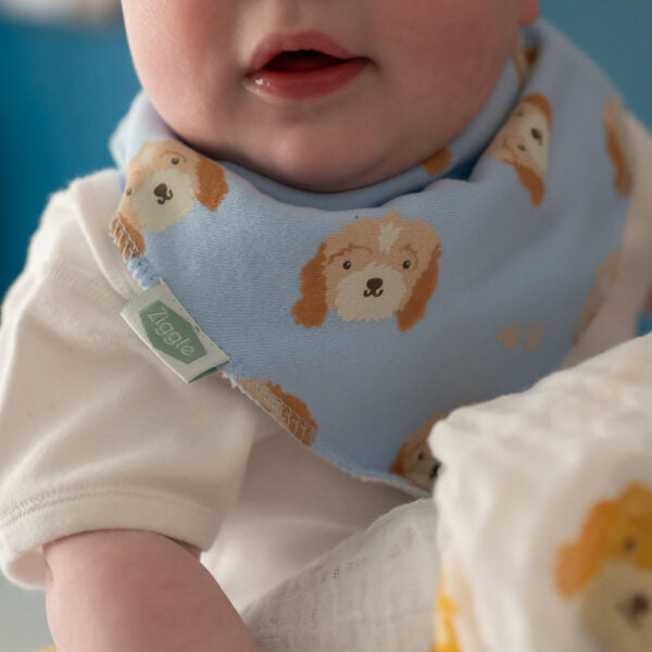 Ziggle Baby Cockapoo Bib