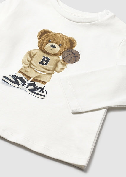 Mayoral Baby Boy Bear T-Shirt