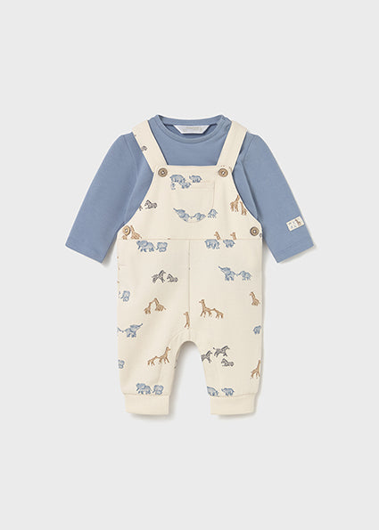 Mayoral Newborn Dungaree Set 2618 061
