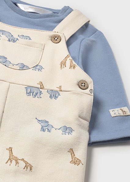 Mayoral Newborn Dungaree Set 2618 061