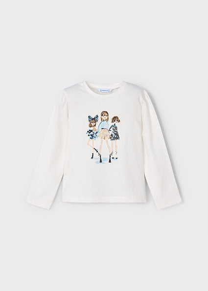 Mayoral Navy L/S Top 4011 093