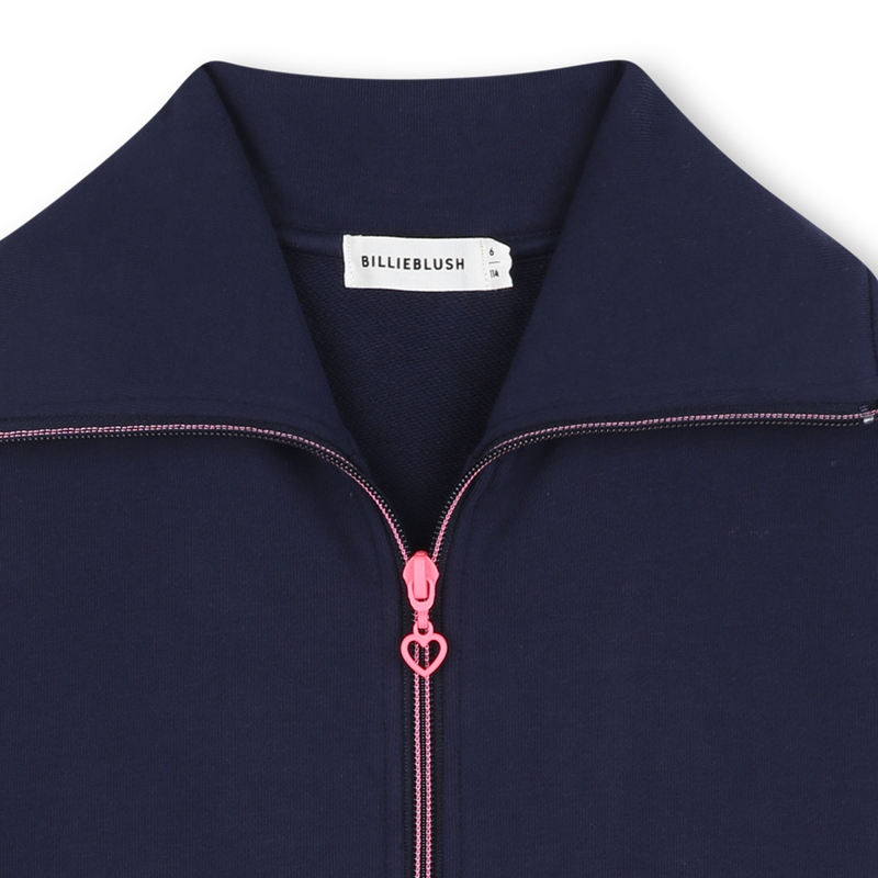 Billieblush Girls Navy Sequin Jacket ZU21605