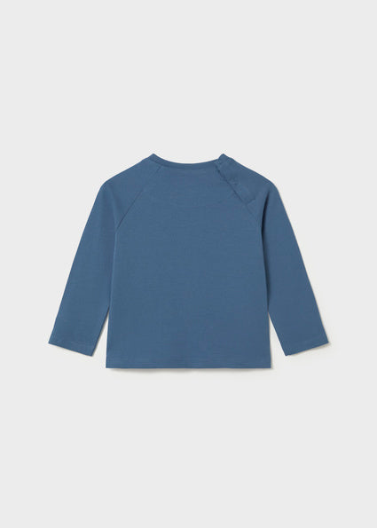 Mayoral Younger Boys Blue Racing Car T-Shirt