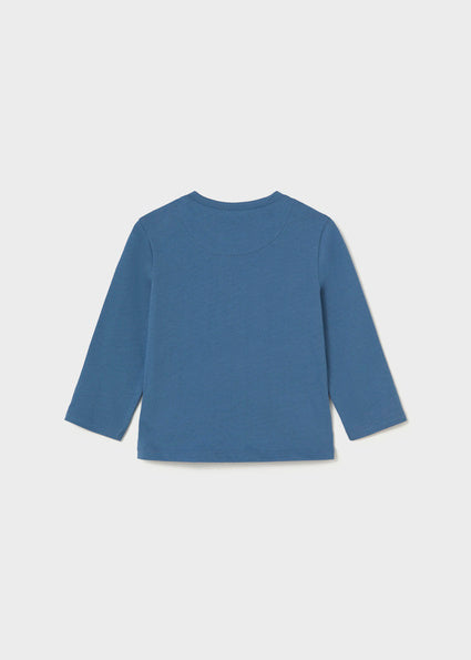 Mayoral Younger Boys Blue Racing Car T-Shirt
