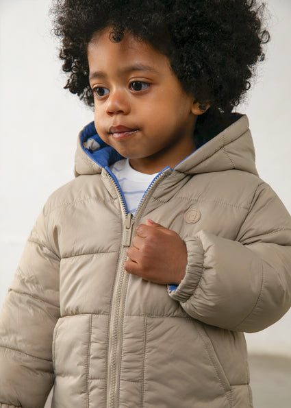 Mayoral Younger Boys Race Car Reversible Jacket