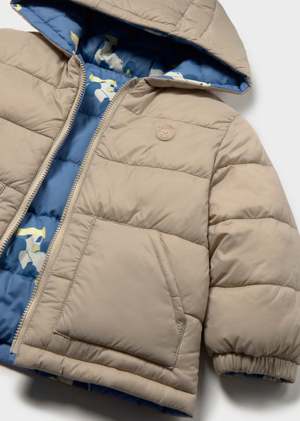 Mayoral Younger Boys Race Car Reversible Jacket