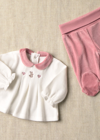 Mayoral Newborn Girl Two Piece Set