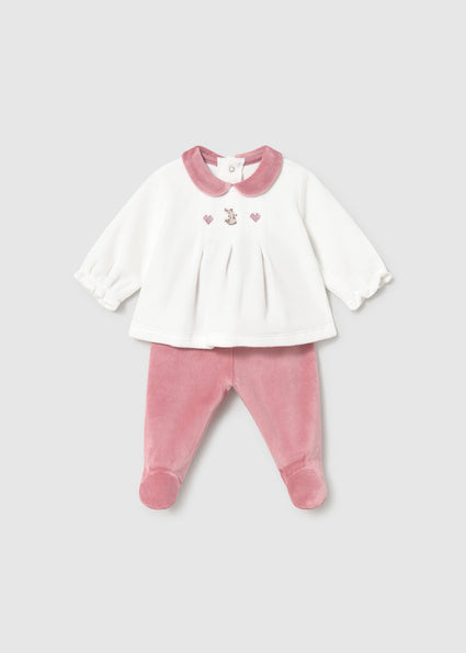 Mayoral Newborn Girl Two Piece Set