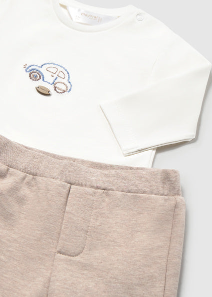 Mayoral New born Boy Tracksuit With T-Shirt
