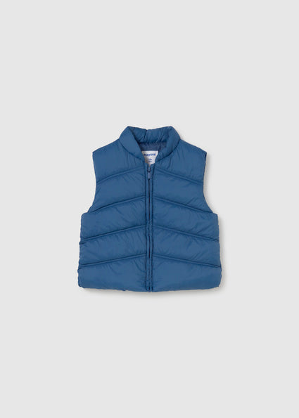 Mayoral Younger Boy 3-Piece Blue Gilet Race Car Outfit