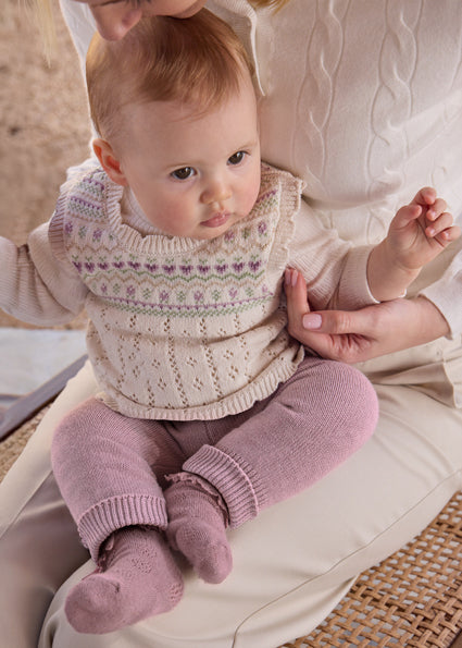 Mayoral Newborn Girl 3-Piece Vest Set