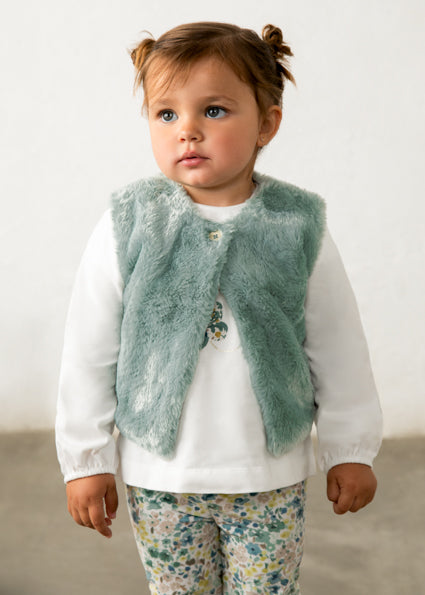 Mayoral Baby Girl 3 Piece With Vest
