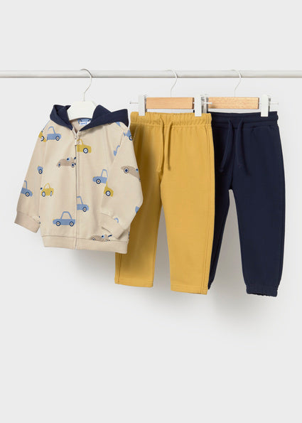 Mayoral Younger Boys Race Car 3 Piece Tracksuit
