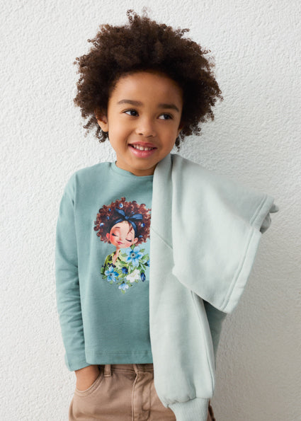 Mayoral Girls Long Sleeved T-Shirt
