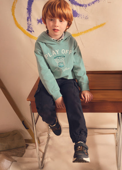 Mayoral Boys Navy Cargo Trousers