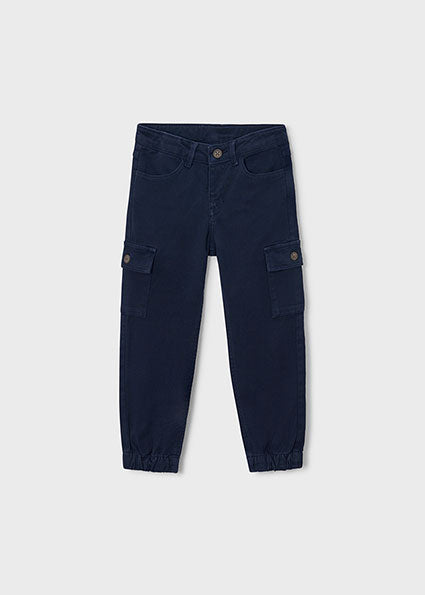 Mayoral Boys Navy Cargo Trousers