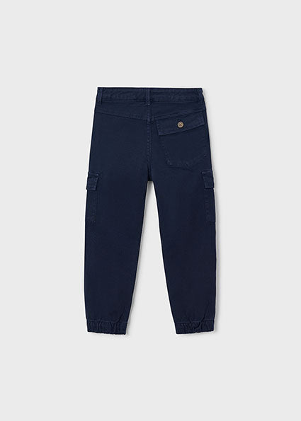 Mayoral Boys Navy Cargo Trousers