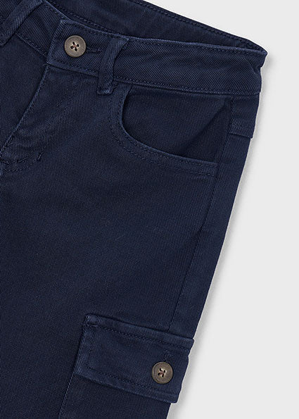 Mayoral Boys Navy Cargo Trousers