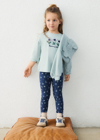 Mayoral Floral Leggings Set