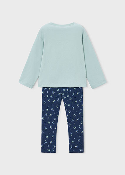Mayoral Floral Leggings Set