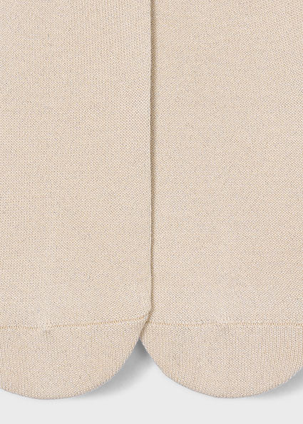 Mayoral Girls Metallic Thread Tights.