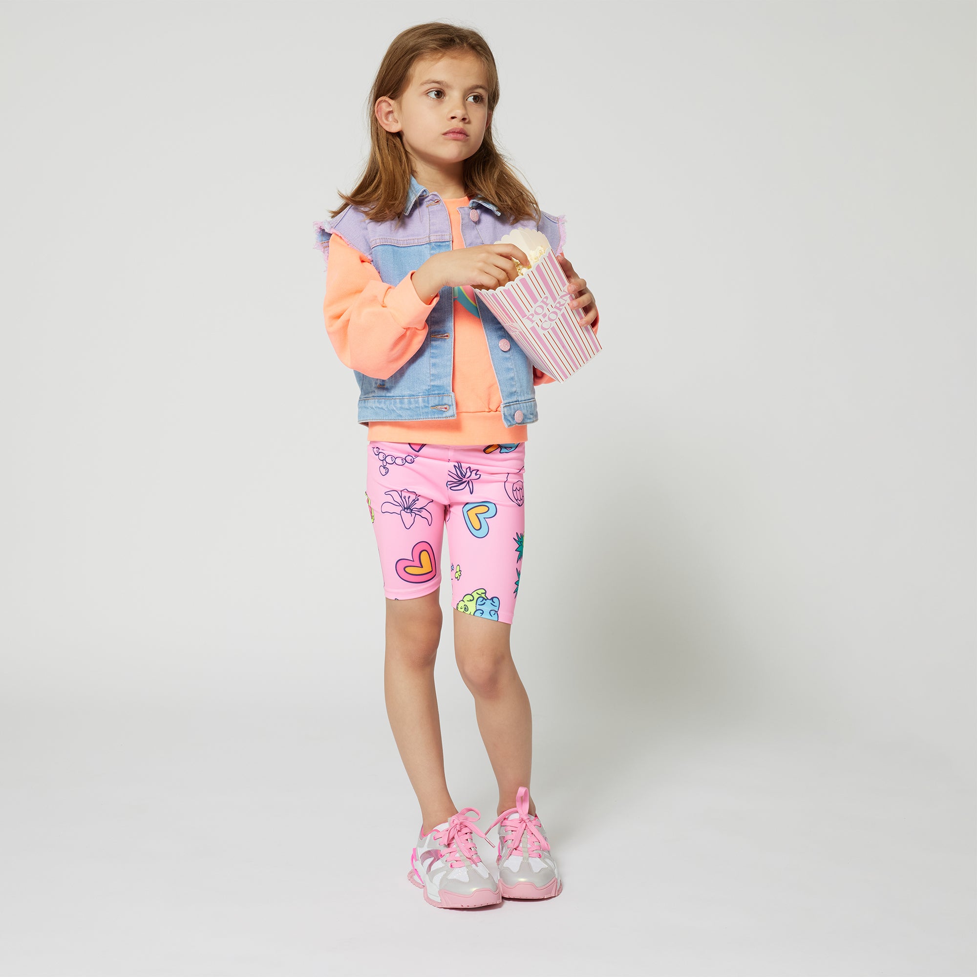 Billieblush Girls Pink Summer Cycle Shorts