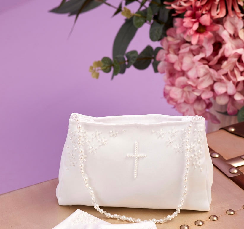 Eliza White Communion Bag