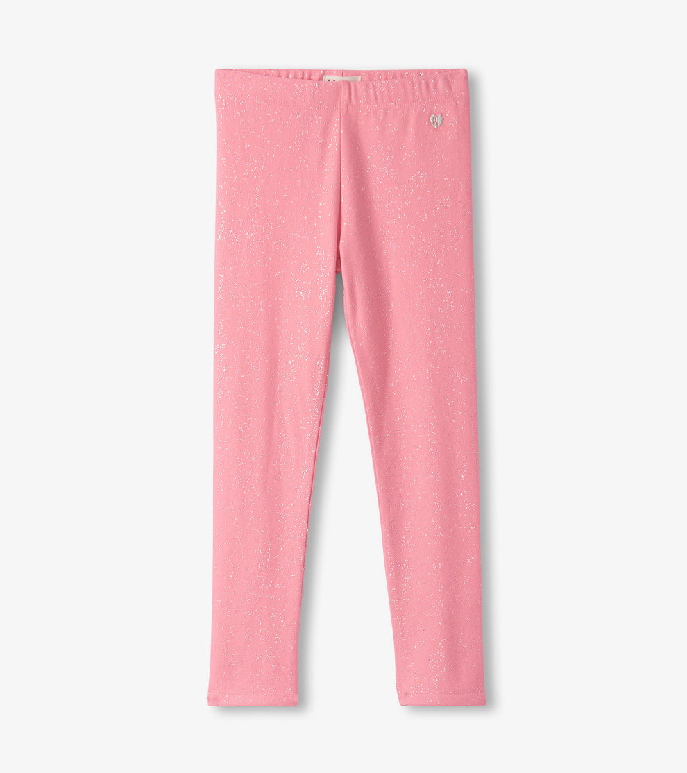 Hatley Girls Pink Cosy Leggings