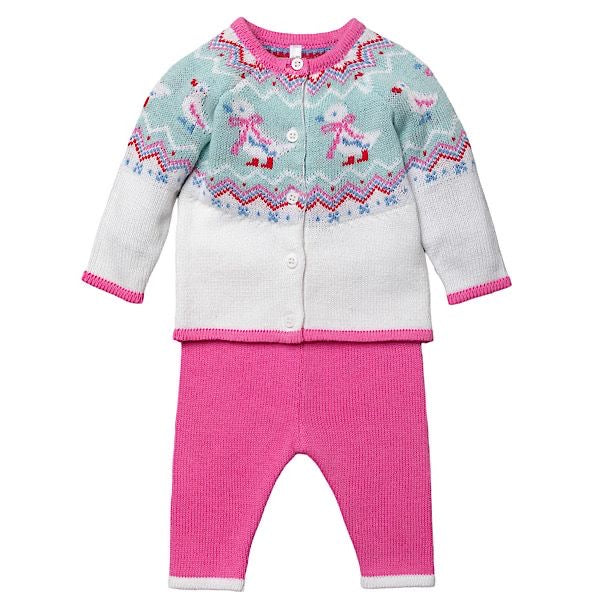 Baby Girl Duckling Knit 2 piece