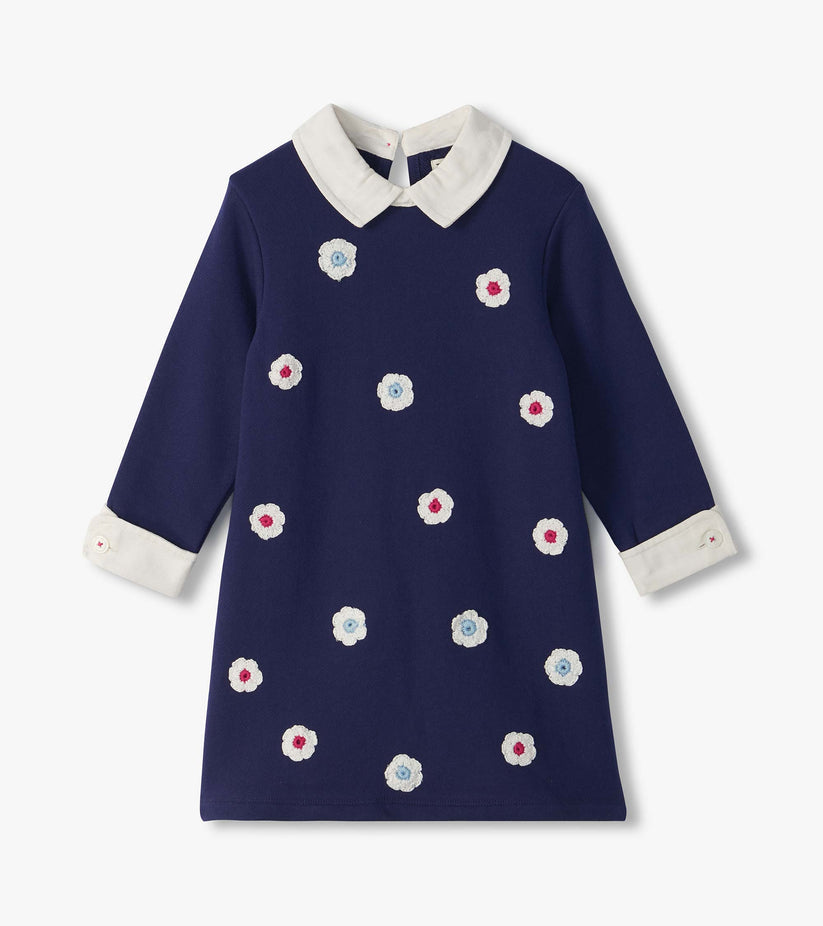Hatley Girls Flower Preppy Dress