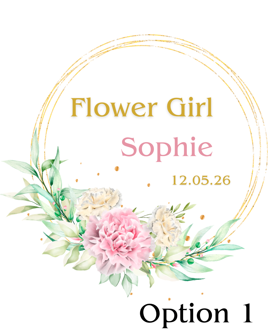 Flower Girl Pyjamas- Chose your design!