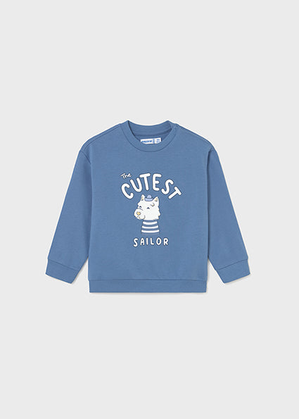 Mayoral Younger Boy Blue Sailor Sweater 1466