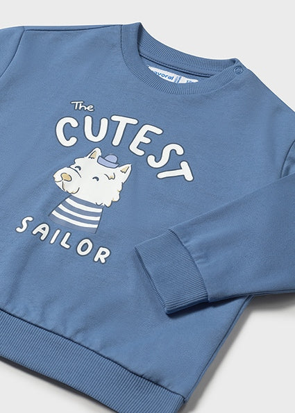 Mayoral Younger Boy Blue Sailor Sweater 1466