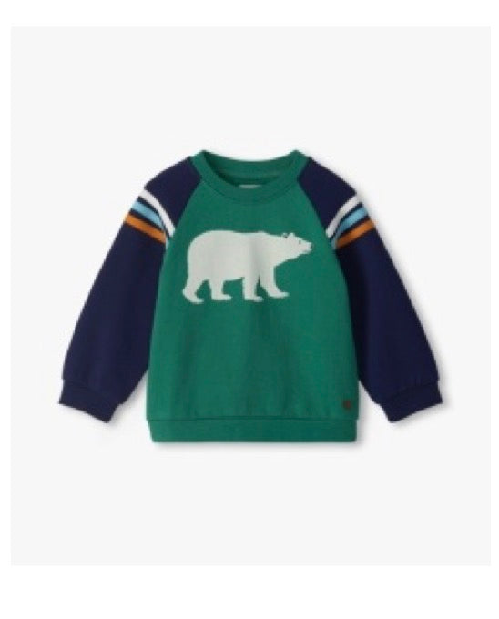 Hatley Boys Green Bear Tracksuit